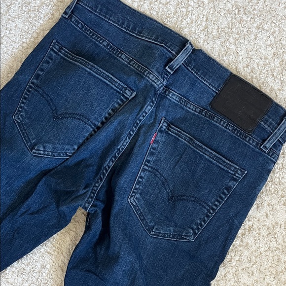 Levi's Men's Deep Blue Skinny Jeans - Picture 8 of 8